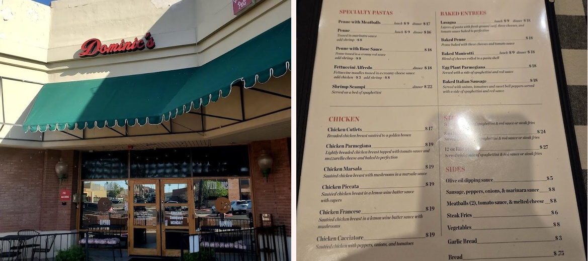 Dominic's Bistro Italiano Gallery Image 1